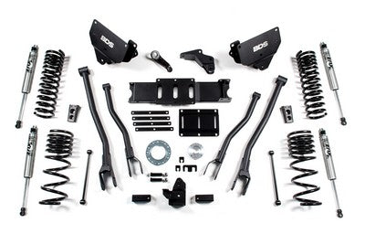 2014-18 Ram 2500 Diesel w/rear coils 6 inch 4 link lift kit