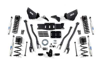 2014-18 Ram 2500 Gas w/rear coils 5.5 inch 4-link lift kit, NX2 shocks