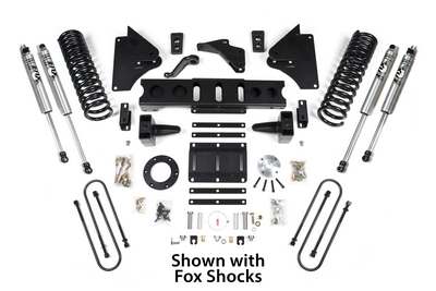 2013-18 Ram 3500 Diesel 6/4.5 inch lift kit with rear leaf springs