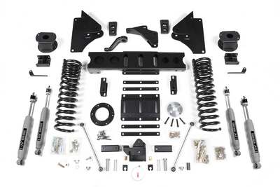 2014-18 Ram 2500 Diesel w/rear air 6 inch radius arm drop lift kit