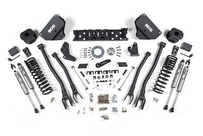 2014-18 Ram 2500 Gas w/rear air 5.5 inch 4-link lift kit, NX2 shocks