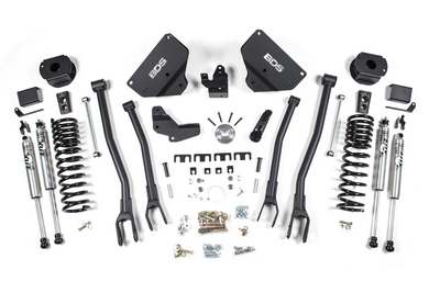 2014-18 Ram 2500 Gas w/rear air 4 inch 4Link lift kit, NX2 shocks