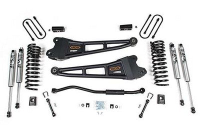 2019-22 Ram 3500 diesel w/o rear air 3 inch Radius Arm lift kit (w/ overload)