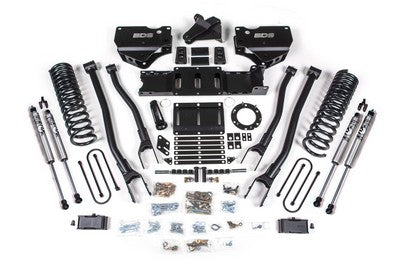 2019-22 Ram 3500 Gas w/o rear air 4 inch 4-Link lift kit, 3 inch Rear Block w/ overload, NX2 Shocks