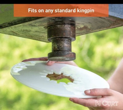 5th wheel hitch lube plate, 10 inch