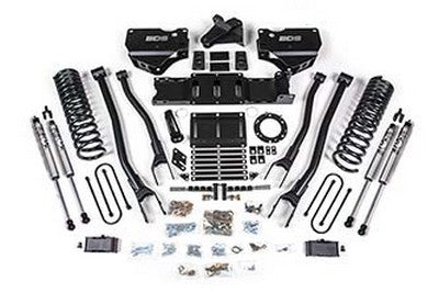2019-22 Ram 3500 Gas w/o rear air 4 inch 4-Link lift kit, 3 inch Rear Block w/o overload, NX2 Shocks