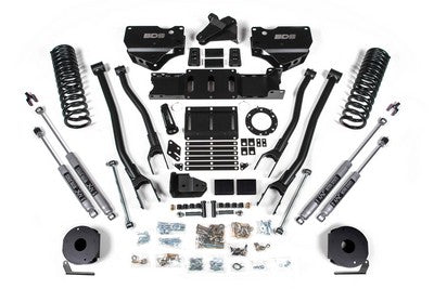 2019-24 Ram 2500 Gas w/rear air 5.5 inch 4-Link Lift Kit - NX2 Shocks