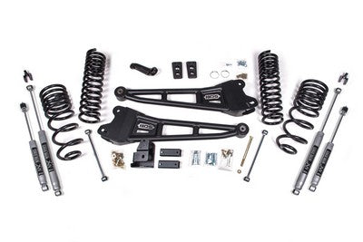 2014-18 Ram 2500 Gas w/rear coils 4 inch Radius Arm lift- NX2 Shocks