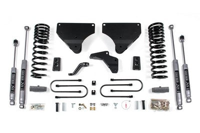 2013-18 Ram 3500 Diesel w/o rear air 4 inch Radius Arm drop Lift Kit with Fox shocks