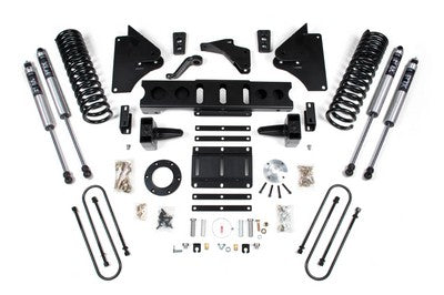 2013-2018 Ram 3500 Gas w/o rear air 5.5 inch Radius Arm drop Lift Kit, NX2 shocks