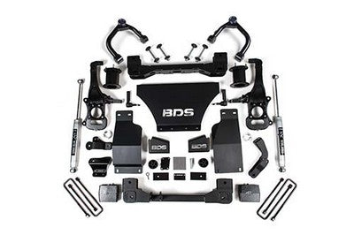 2019-24 Silverado/Sierra 1500 6 inch lift kit with upper arms, gas engine