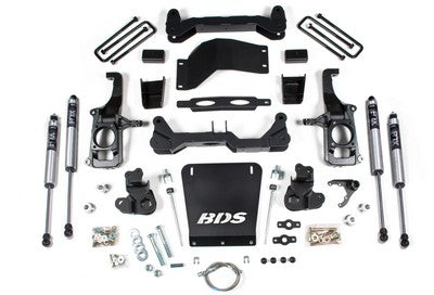 2011-19 Silverado/Sierra 2500/3500 4.5in Torsion Bar System