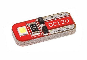 194 White GS series LED bulb, pair, Double sided