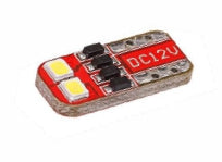 194 White GS series LED bulb, pair, Single sided