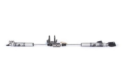 Dual Stabilizer Kit - FOX: 2.0 - 08-13 Dodge Ram 2500, 08-12 Dodge Ram 3500 - w/T-Style Steering