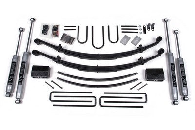 1974.5-93 Dodge Ram 1500 1/2 Ton and 2500 3/4 Ton GAS 4WD Pickup 5 inch Lift Kit