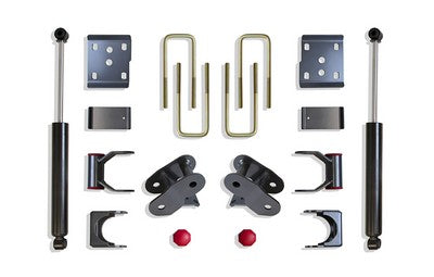 2015-25 F-150 2Wd 3 Inch/ 4Wd 4 Inch Rear Lowering Box Kit