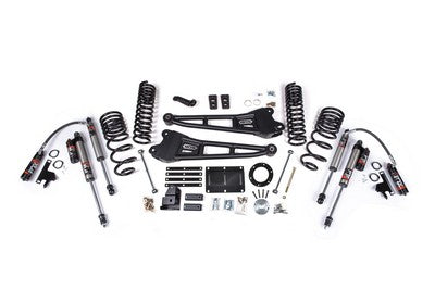 2014-2018 Ram 2500 Diesel w/rear coils 6 inch Radius Arm Fox Performance Elite Lift Kit - FOX: 2.5 PES R/R Front, FOX: 2.5 PES P/B Rear