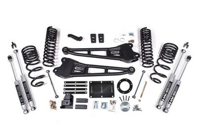 2014-18 Ram 2500 Diesel w/rear coils 6 inch Radius Arm Lift Kit, NX2 Shocks