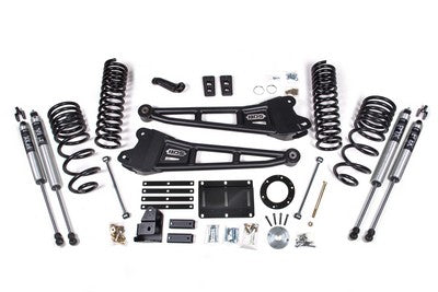 2014-18 Ram 2500 Gas w/rear coils 5.5 inch Radius arm lift kit, NX2 Shocks