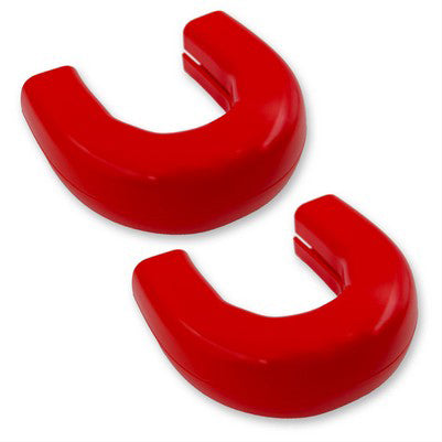 2020-25 Silverado/Sierra 2500/3500 Tow Hook Covers 2-Piece Set of Red Silicone Covers