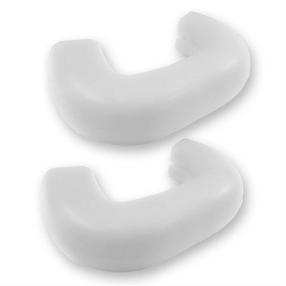 2020-25 Silverado/Sierra 1500 Tow Hook Covers 2-Piece Set of White Silicone Covers