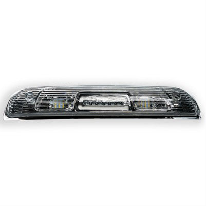 2014-18 Sierra & Silverado 1500, 2015-19 2500/3500 High Power 3rd Brake Light Kit Cargo Lights, Clear Lens