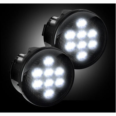 2007-18 JK Wrangler Round Front Turn Signal Lenses