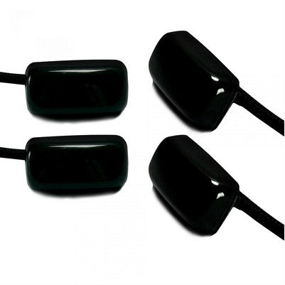 2015-23 Silverado/Sierra 3500 Dually Fender Lenses w/ 4 White LED Lights - Smoked Lens w/ Black Trim