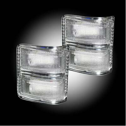 2008-16 Superduty Side Mirror Lenses (2-Piece Set) , Clear Lens