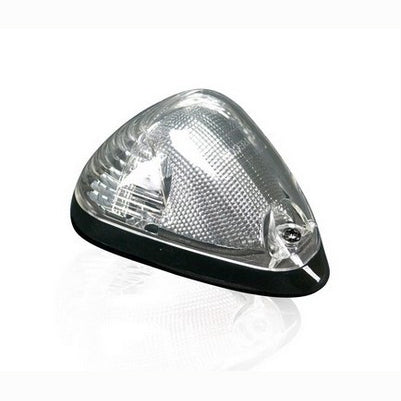 1999-16 Superduty Amber Lens with Clear Cab Roof Light Lens with White HP leds, Single Light Only