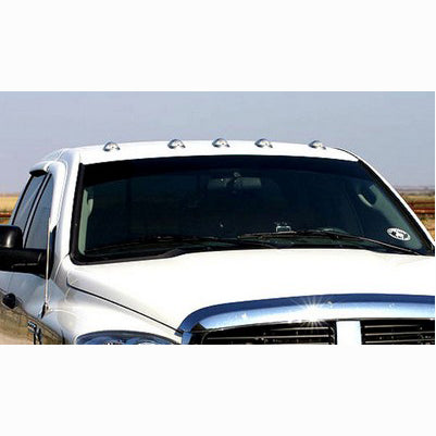 2003-18 Ram 2500/3500 Clear Cab Roof Light with Amber LEDs, Single Light Only