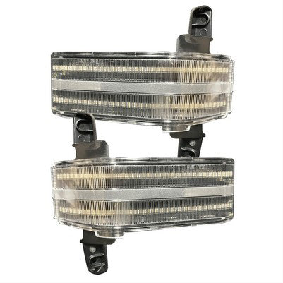 2014-19 Silverado/Sierra (with tow mirrors) Side Mirror Lenses - Clear Lens