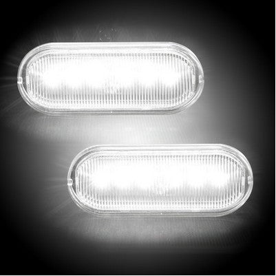 FORD Direct OEM Replacement Bed Light Kit (2-Piece Kit with 6 XML CREE LEDs in each lens),