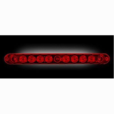 15 inch Mini Tailgate Light Bar, red