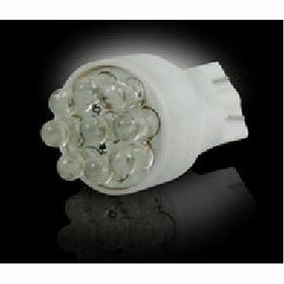 921 T-15 (9 LEDs on each bulb) LED Bulbs Wedge Style, Amber