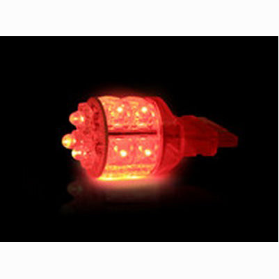 3156 (13 LEDs on each bulb) 360 Degree LED Bulb, Red