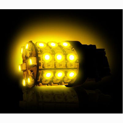 3057/3157 DUAL COLOR Switchback 360 Degree LED Bulb, WHITE & AMBER