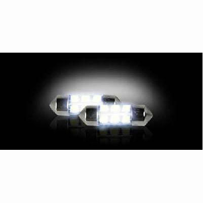 3175 10Mm X 31Mm (6 LEDs) High-Power 1-Watt LED Bulbs, White