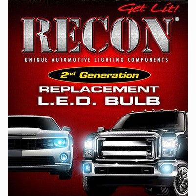 194/168 Ultra High Power Unidirectional 2-Watt S.M.D. LED Bulbs, WHITE