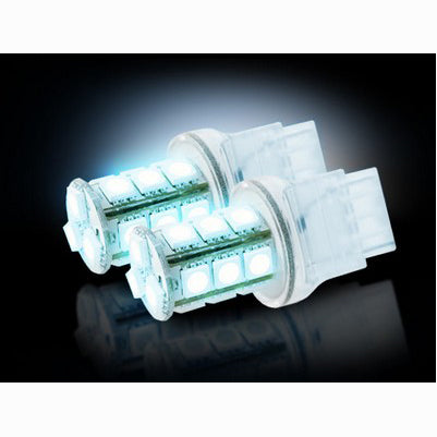 3156 (18 LEDs on each bulb) 360 Degree Ultra High Power 3-Watt S.M.D. Bulb, WHITE, sold as singles