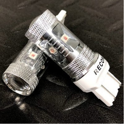 7443 (5 Extreme High Power CREE LEDs on each bulb) 360 Degree 30-Watt CREE LEDs, AMBER