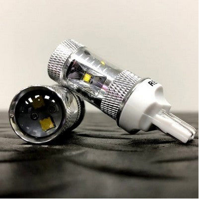 7443 (5 Extreme High Power CREE LEDs on each bulb) 360 Degree 30-Watt CREE LEDs, WHITE