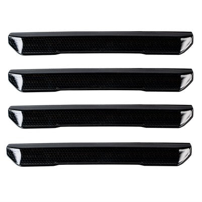 2020-25 Sierra 2500/3500 fender lenses (SRW) ) - Smoked Lens w/ Black Trim