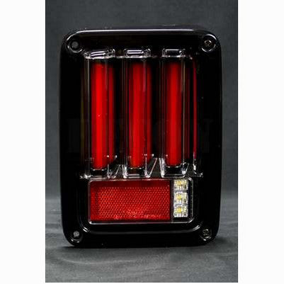 2007-17 JK Wrangler OLED Bar-Style LED Taillights, Smoked Lens