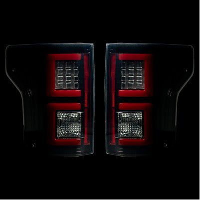 2015-17 F150 LED Tail Lights, Smoked Lens (Only fits trucks w/o OE LED Tail Lights)