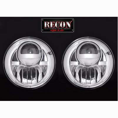 Chrome LED Projector Headlights Jeep Wrangler 07-16