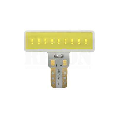 194/168 T-10 High-Power 3-Watt LED Bulb 1pc ONLY, WHITE (6 LEDs on Each Bulb)