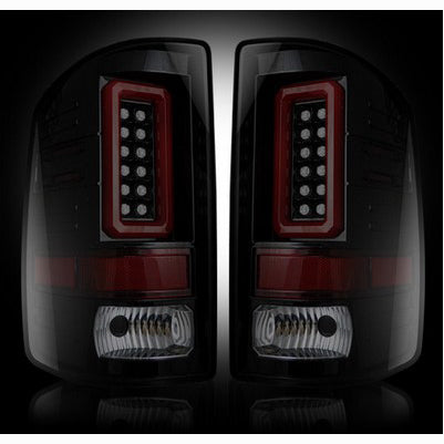 2016-18 GMC Sierra 1500, 2016-19 2500/3500 OLED Tail Lights, Smoked Lens