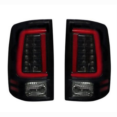 2013-18 Ram 1500/2500/3500 OLED Tail Lights , Smoked Lens (Fits trucks with OE LED taillights)